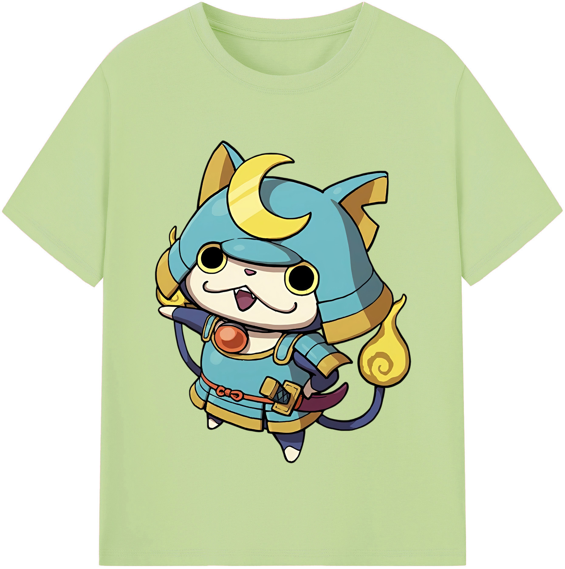（画像用） 妖怪ウォッチ Yo-kai Watch 綿100％半袖Tシャツ（フロントプリント）